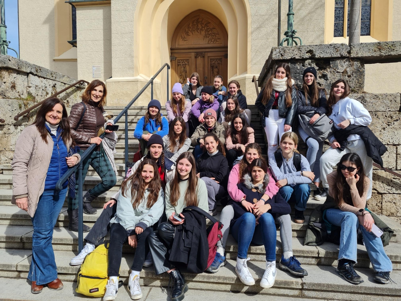 Austauschschülerinnen aus Spanien zu Gast am Irmengard